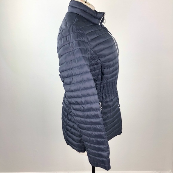 Laundry by Shelli Segal Cinched Waist Puffer M - Picture 6 of 8